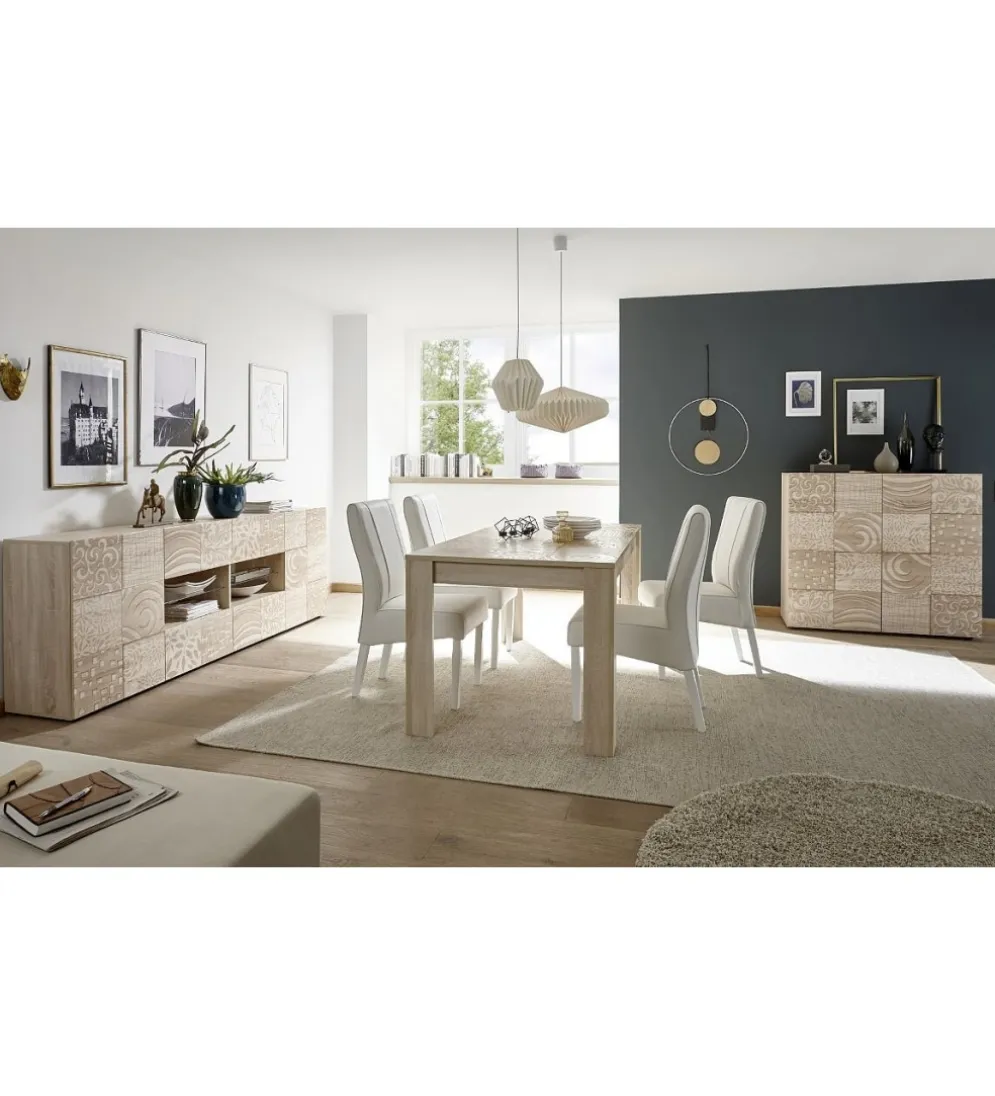 Komoda MIRO 240 cm dąb sonoma