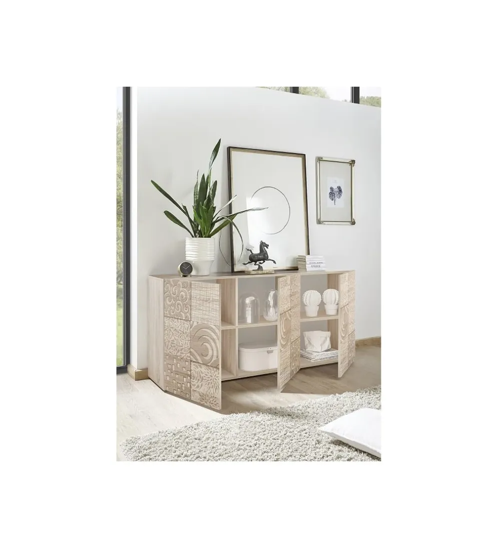 Komoda MIRO 180 cm dąb sonoma