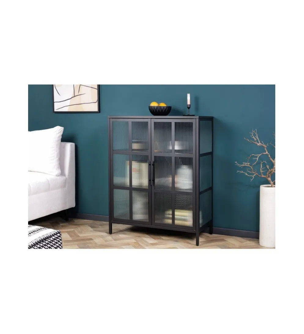 Komoda OLIMPIA 80 cm czarna