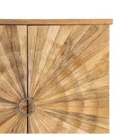 Komoda PESAMIZ 110 cm drewno mango