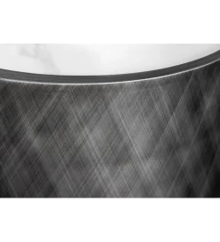 Komoda REFLECTION 150 cm efekt 3D marmur antracyt