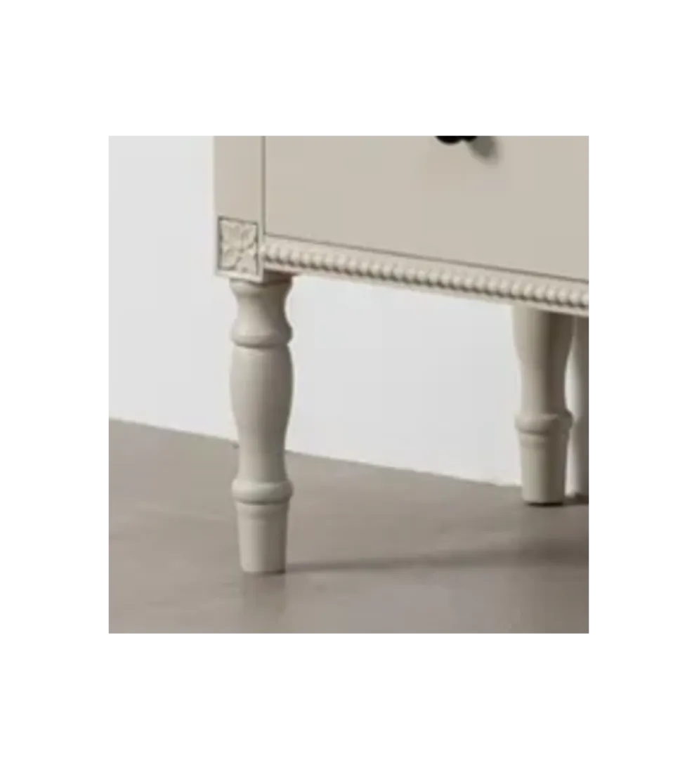 Komoda REID 75 cm jasnoszara