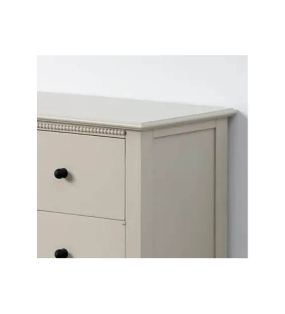 Komoda REID 75 cm jasnoszara