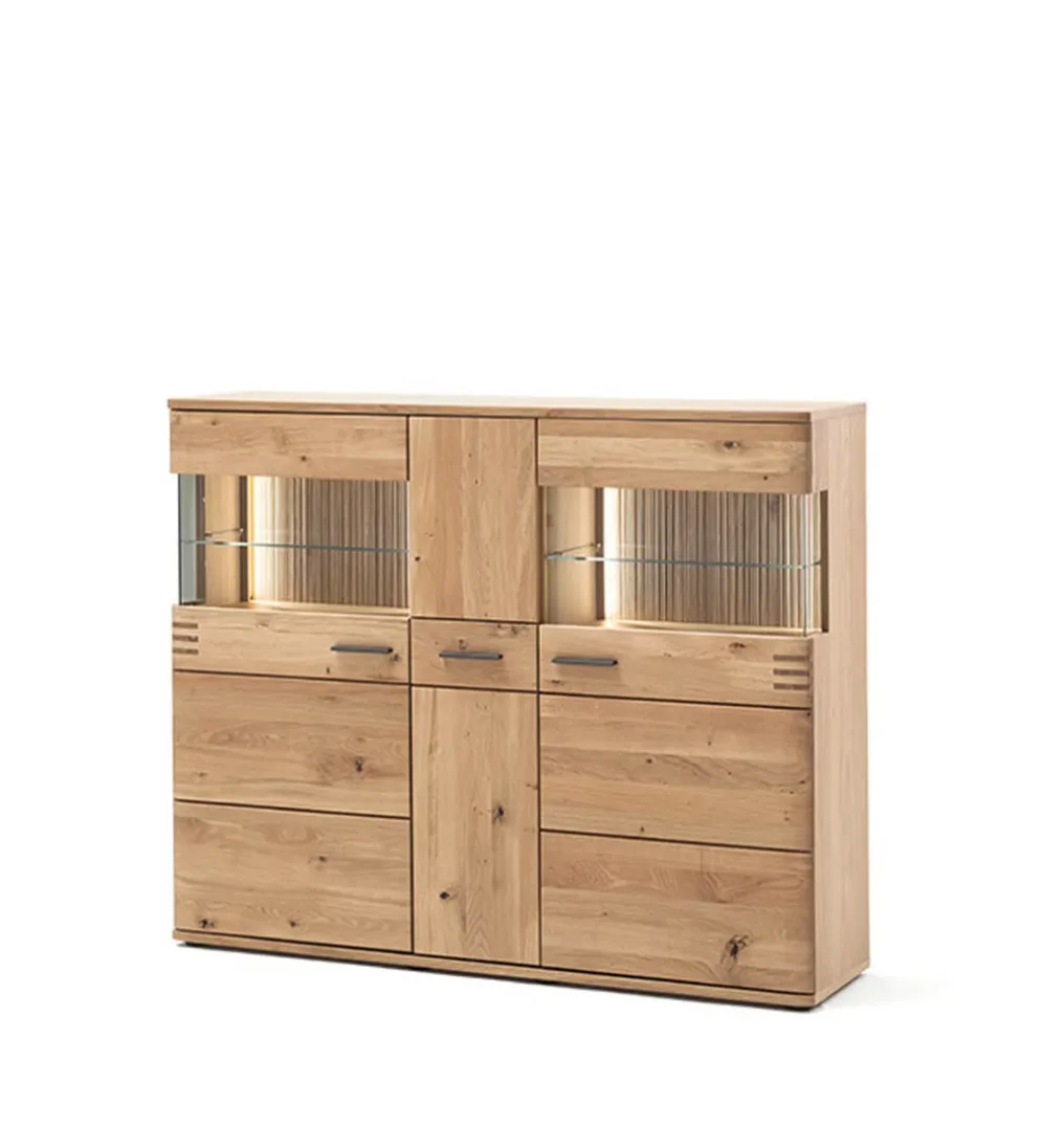 Komoda SALVADOR 150 cm w optyce dębu naturalny