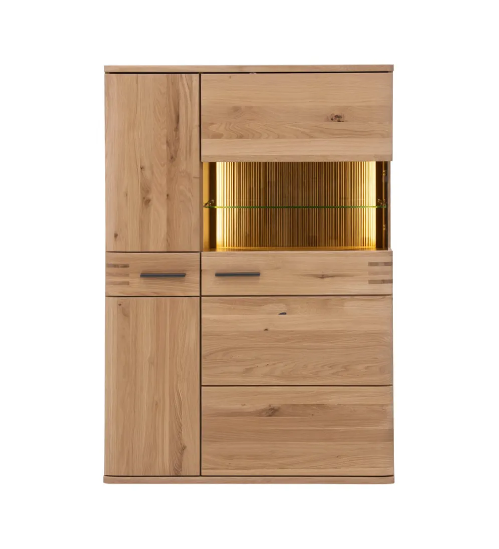 Komoda SALVADOR 90 cm w optyce dębu naturalny