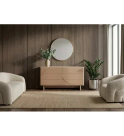 Komoda SAVOY 150 cm ceramika w optyce trawertynu