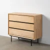 Komoda SINTRA 100 cm drewno kauczuk naturalna