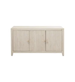 Komoda TRAVERTINO 140 x 77 cm naturalny beżowy