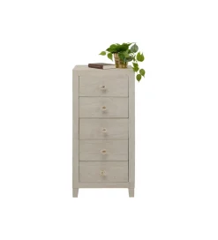 Komoda TRAVERTINO 49 x 110 cm naturalny beżowy