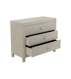Komoda TRAVERTINO 91 x 74 cm naturalna beżowa