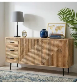 Komoda WOHNLING 138 cm drewno sheesham