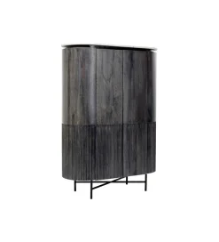 Komoda wysoka GLENN 100 cm antracytowa