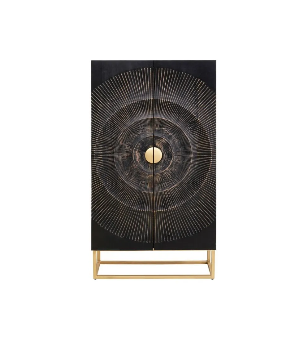 Komoda wysoka Madeira 76 cm Dark