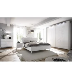 Łóżko NIVEA 160 Cm x 200 Cm białe