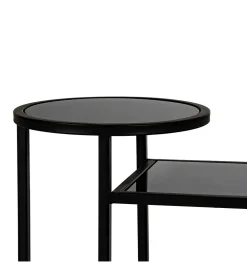 Konsola AGENRATA 101 cm czarna
