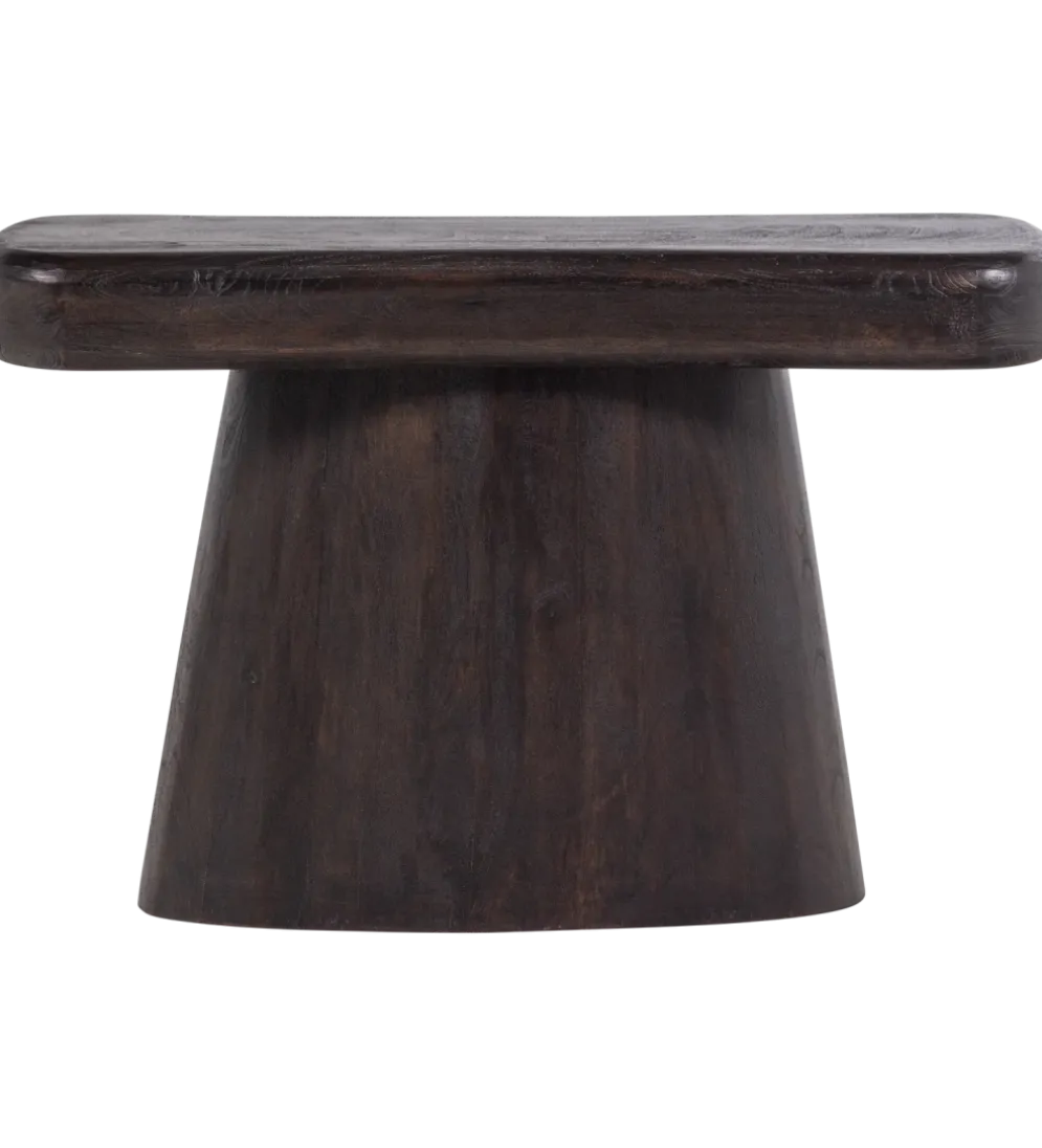 Konsola AMCO 120 cm drewno mango ciemny brąz