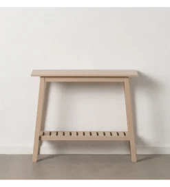 Konsola BATAN 90 cm drewno sosna kremowy
