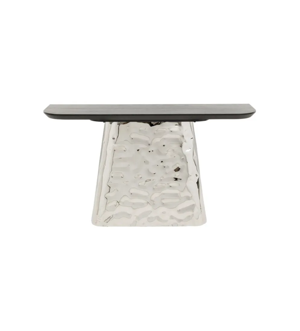 Konsola CALDERA 138 cm fornir drewno jesion
