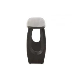 Konsola CAVE 120 cm drewno mango czarna