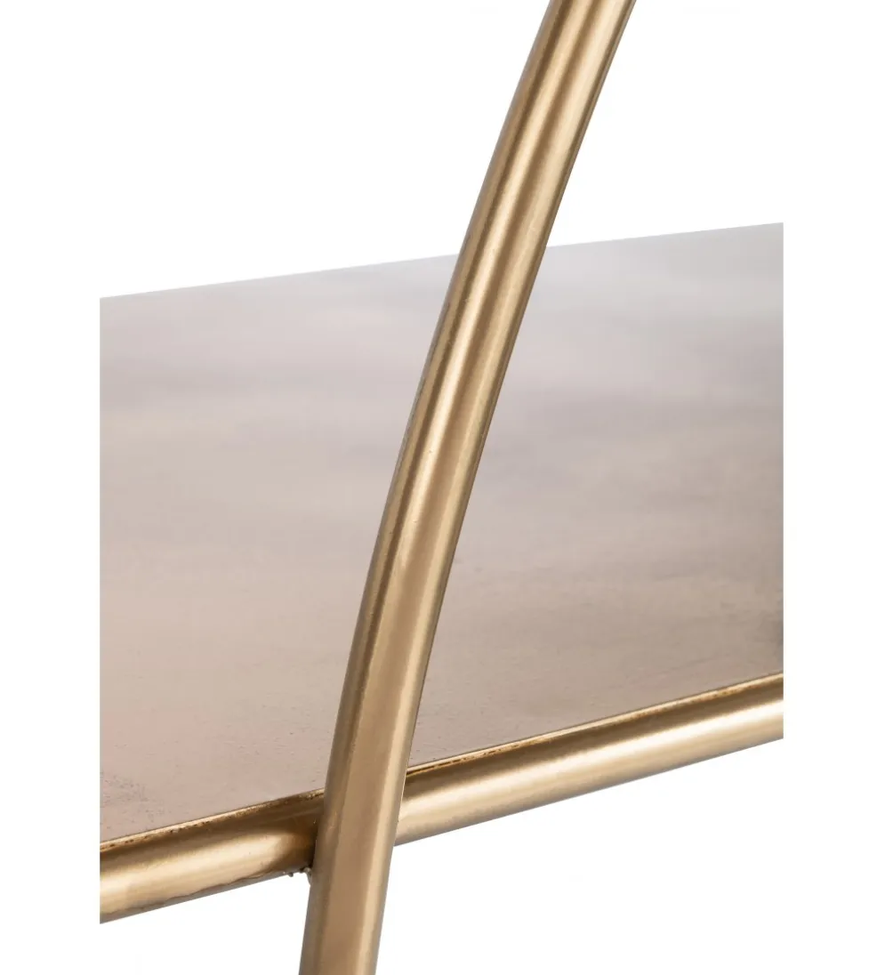 Konsola GLER 121 cm złota