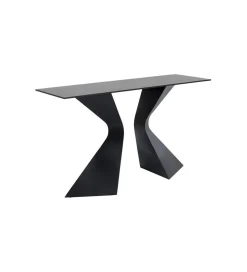 Konsola GLOYRIA 140 cm w optyce czarnego marmuru