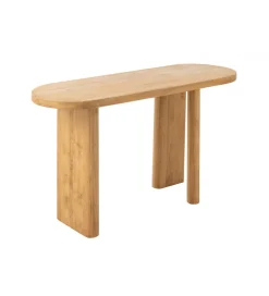 Konsola LEMONE 150 cm drewno teak naturalne