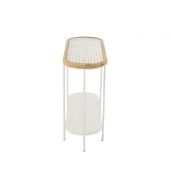 Konsola MATI 120 cm drewno biała