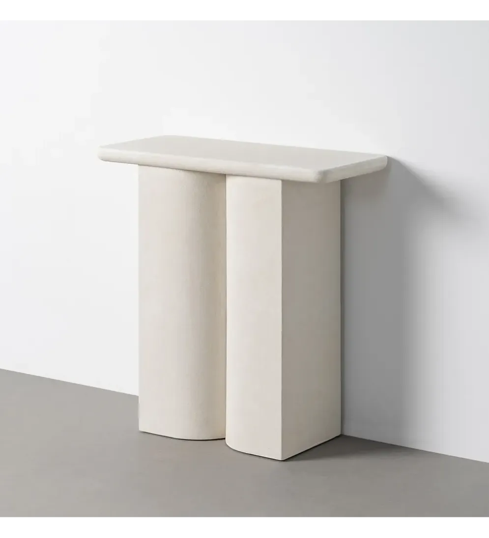 Konsola NERMAN 80 cm biała