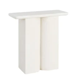 Konsola NERMAN 80 cm biała