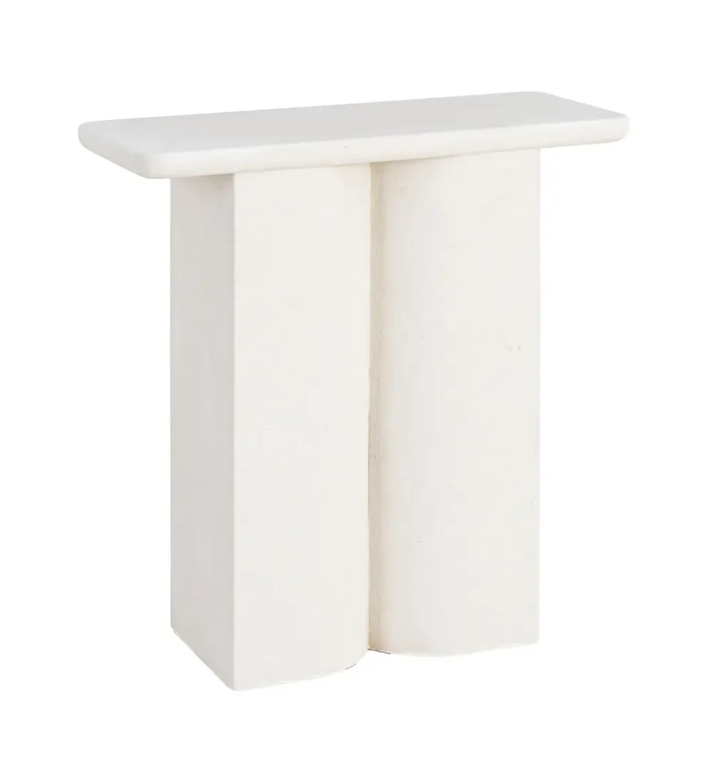 Konsola NERMAN 80 cm biała