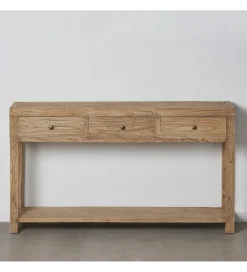 Konsola POVI 150 cm drewno mindi