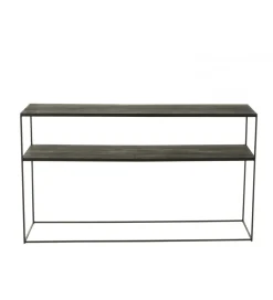 Konsola RECTANGLE 140 cm drewno czarne