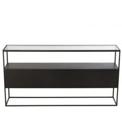 Konsola Square 140 cm czarna