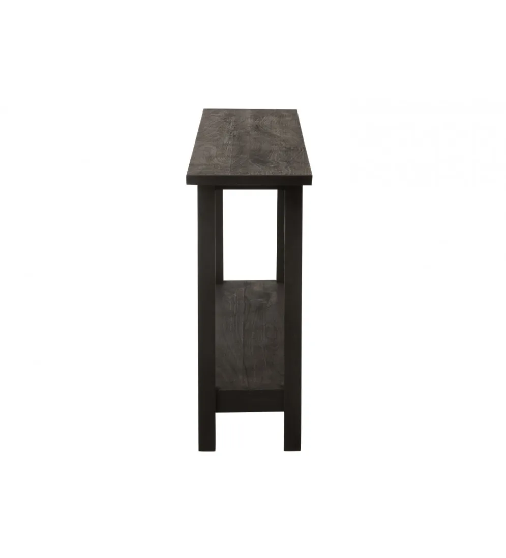 Konsola SQUARE 120 cm drewno mango czarne