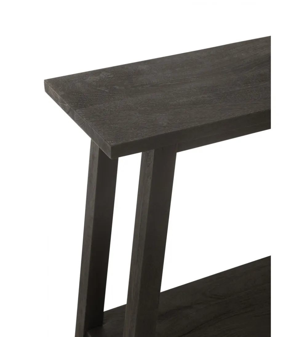 Konsola SQUARE 120 cm drewno mango czarne