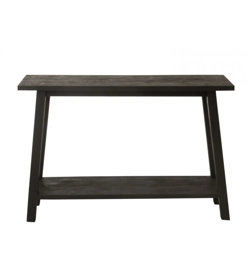 Konsola SQUARE 120 cm drewno mango czarne