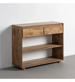 Konsola TESANOMO 100 cm drewno mango naturalna