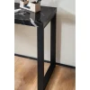 Konsola TOMLA 120 cm w optyce czarnego marmuru