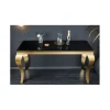 Konsola TRENTINO Modern Barock 140 cm czarna