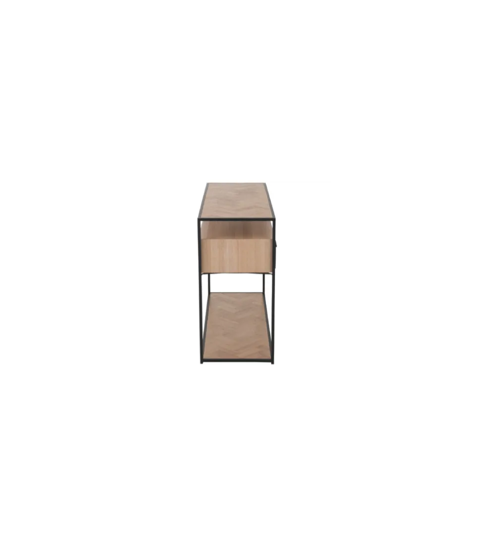 Konsola ZYGZAK 120 cm naturalny