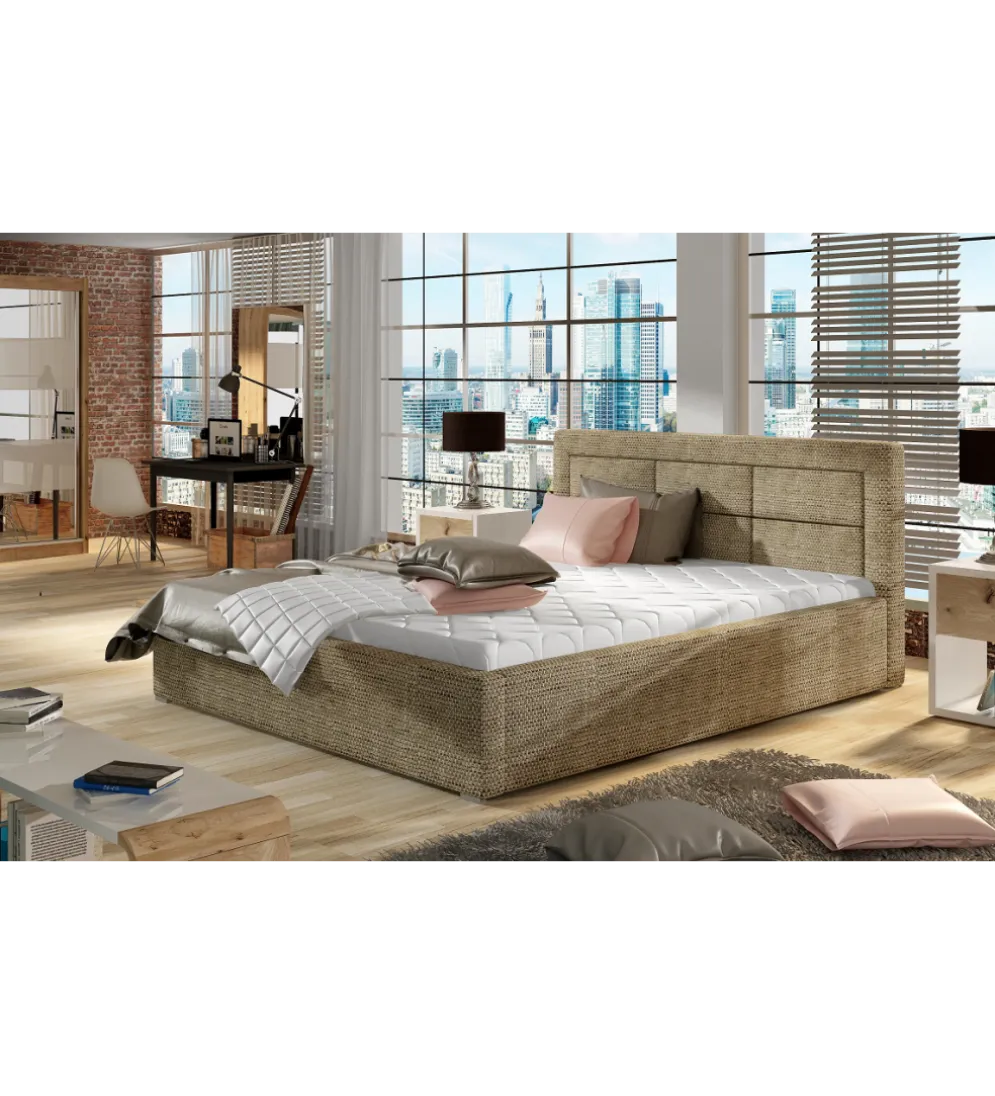 Łóżko ROSANO w różnych rozmiarach i tkaninach do wyboru