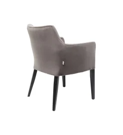 Krzesło BLACK MODE 87 cm welwet szary