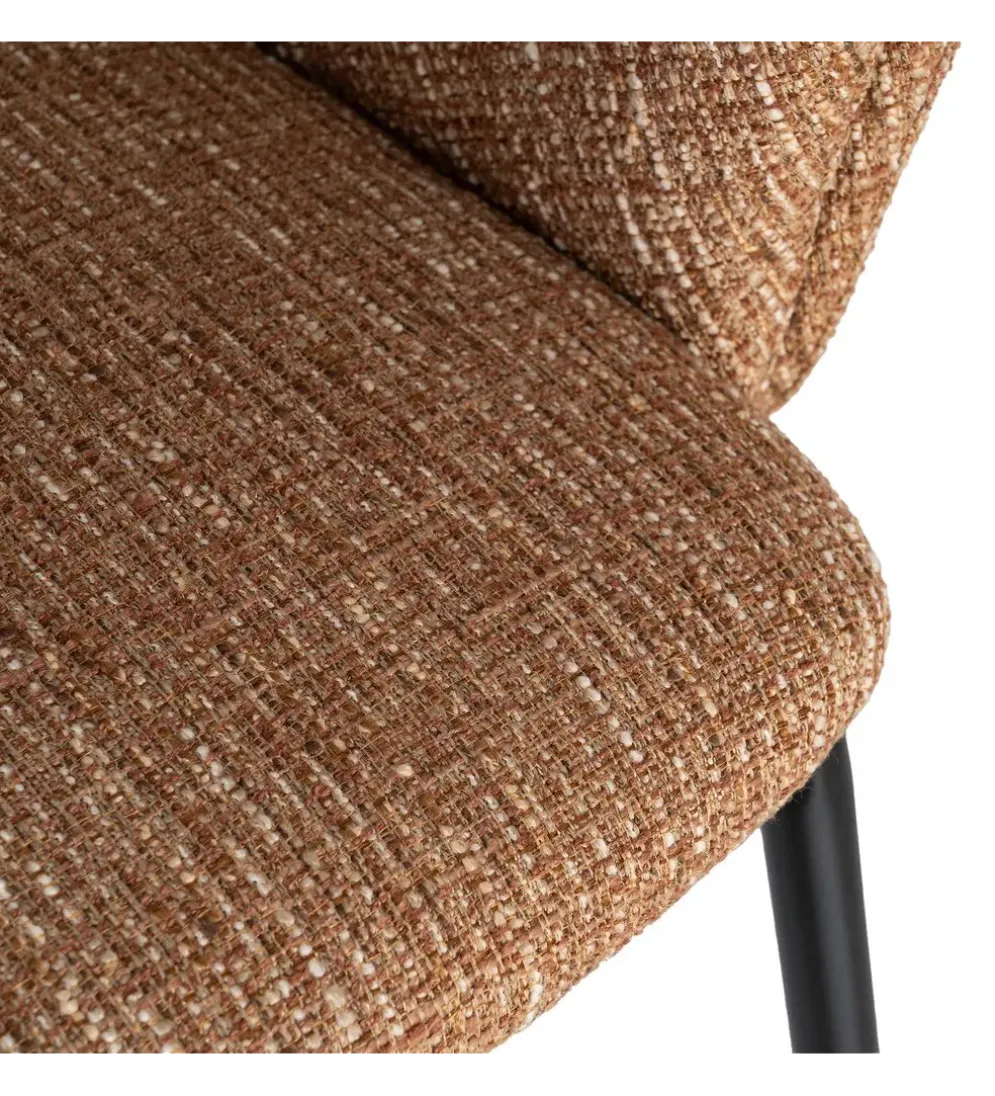 Krzesło HANAREO 82 cm brązowe