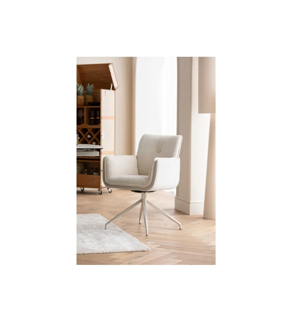Krzesło HILLA 86 cm białe