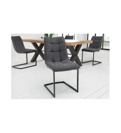 Krzesło MIAMI Ciemnoszare