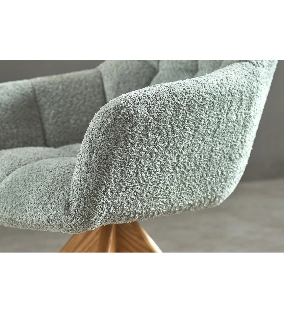 Krzesło obrotowe PAPILLON 83 cm 180 stopni zielone
