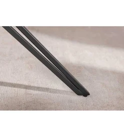 Krzesło obrotowe PROMETHEUS 88 cm 180 stopni welwet beżowe