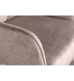 Krzesło obrotowe PROMETHEUS 88 cm 180 stopni welwet taupe