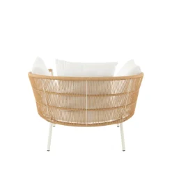 Krzesło ogrodowe JOALEN 79 cm rattan