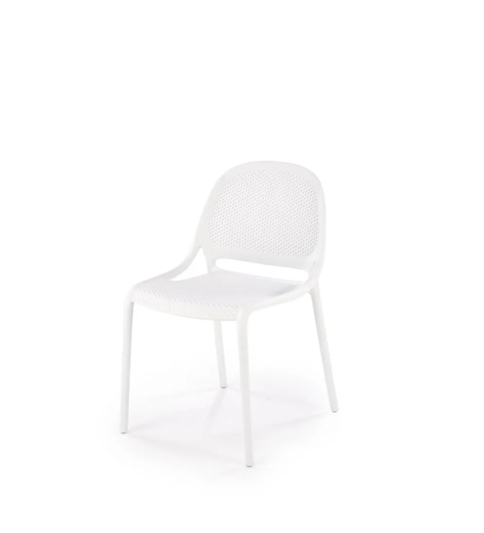 Krzesło ogrodowe K532 80 cm białe